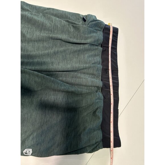 Born Primitive Men's Large Drawstring Lounge Shorts Green Pockets - Picture 8 of 10